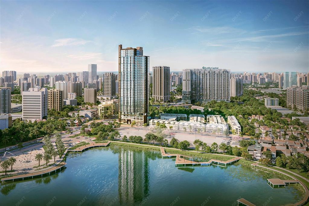 Căn hộ 2PN - hướng Đông Nam- sở hữu vị trí đẹp tại**Iconia Lakeside -54 Tố Hữu
