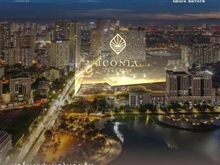 Căn hộ 2PN - hướng Đông Nam- sở hữu vị trí đẹp tại**Iconia Lakeside -54 Tố Hữu