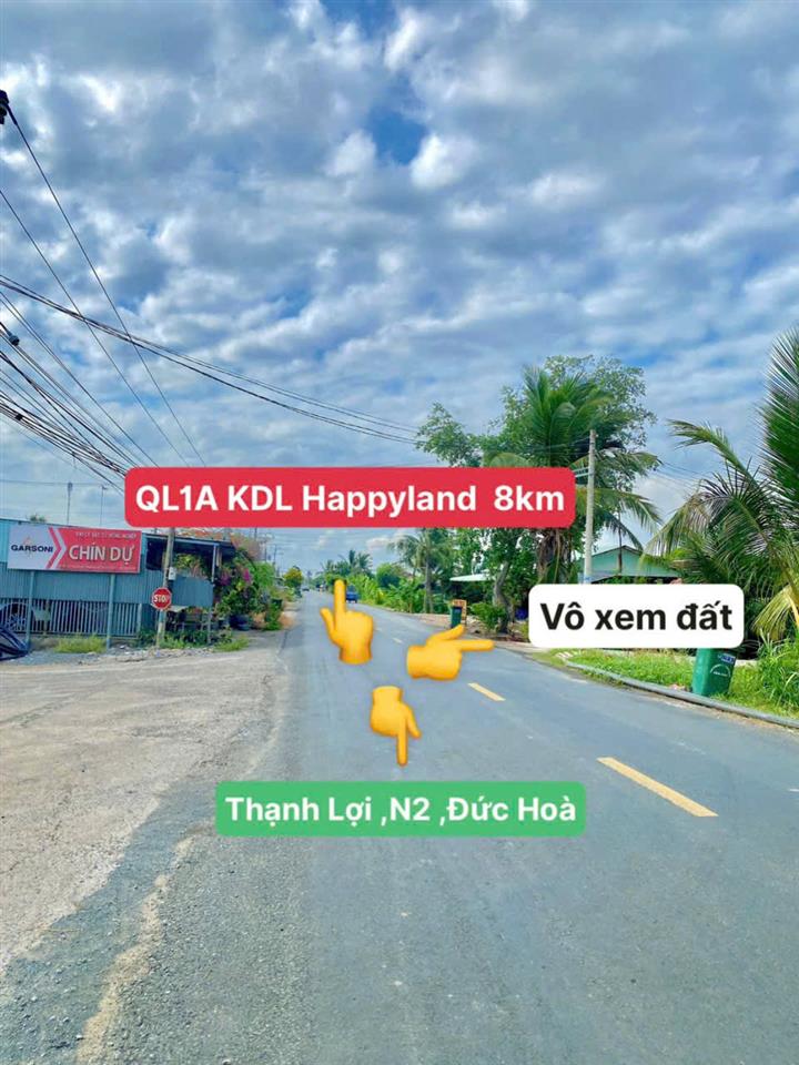 GIẢM GIÁ – 3 LÔ ĐẤT VƯỜN ĐẸP SÁT ĐƯỜNG NHỰA 816