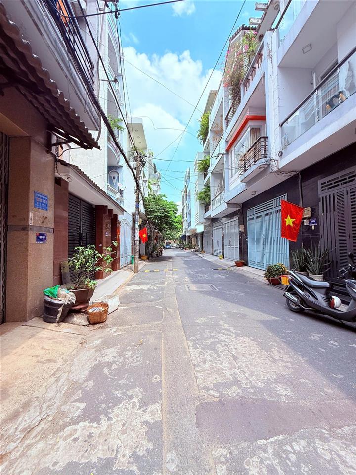 Hẻm đẹp thông xe hơi vườn lài (5x13m), 1 lầu đúc giá 8.6 tỷ  hẻm 7m