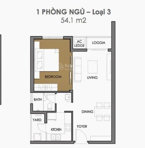 Chính chủ bán vista verde 1pn | 60m | full nội thất | 5.85 tỷ