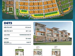 Charmora city mha trangcăn liền kề 3 tầng đường d6 rộng 20m