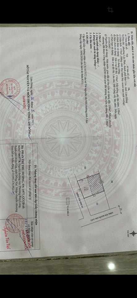 BÁN ĐẤT ĐẸP – PHƯỜNG LỘC PHÁT, TP. BẢO LỘC, LÂM ĐỒNG