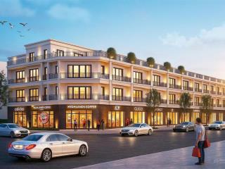 Bán nhanh shophouse 100m2, hỗ trợ vay 70%, 0% lãi 1 năm, ân hạn gốc 36 tháng
