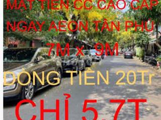 ♻️Shophouse mặt tiền Aeon TP Dtsd 90m2 chỉ hơn 5Tỷ