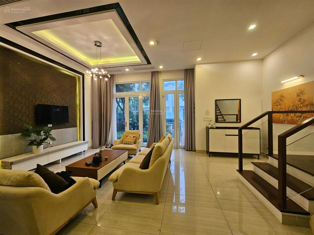 Cần bán căn biệt thự xanh villas có sổ đỏ, đã hoàn thiện full nội thất, giá thấp hơn căn xây thô.