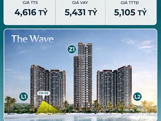 Căn hộ 2pn+ view công viên nội khu siêu chill masteri grand coast