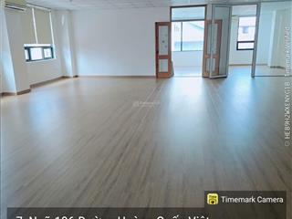 Cho thuê văn phòng hoàng quốc việt  nghĩa đô  cầu giấy dt 150m² giá 22tr/tháng