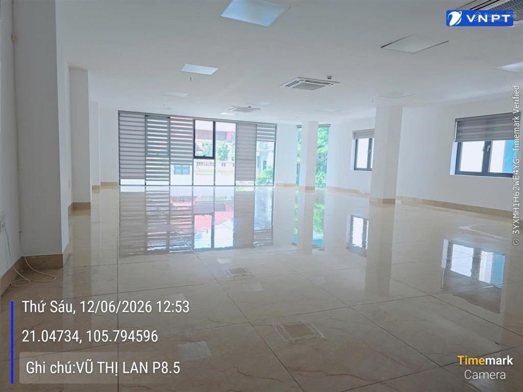 Cho thuê văn phòng hoàng quốc việt  nghĩa đô  cầu giấy dt 150m² giá 22tr/tháng