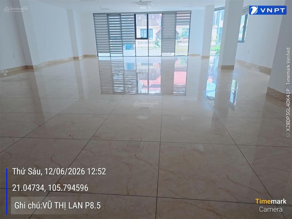 Cho thuê văn phòng hoàng quốc việt  nghĩa đô  cầu giấy dt 150m² giá 22tr/tháng