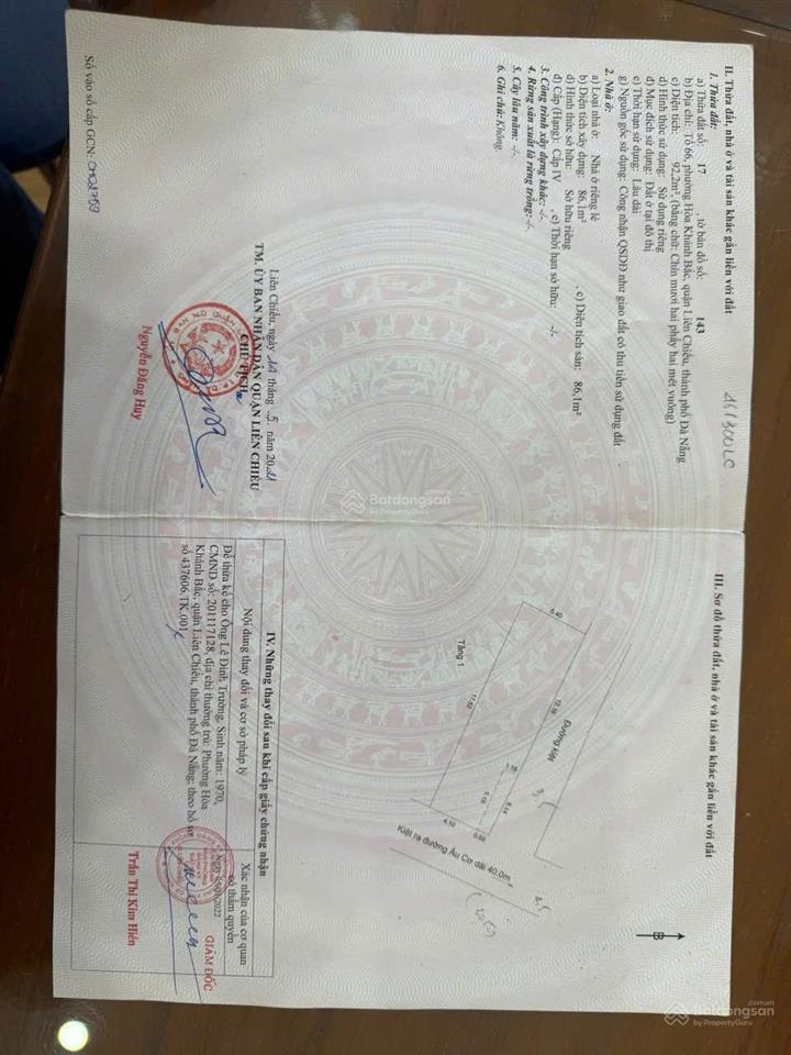 Mình chính chủ cần bán nhà 2 mặt kiệt kèm 2 phòng trọ kiệt ô tô 317 âu cơ , p. hòa khánh bắc