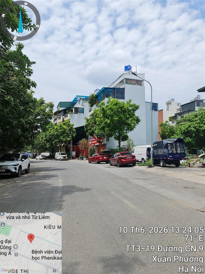 Bán đất phân lô phố trịnh văn bô, nam từ liêm  lô góc vỉa hè ô tô tránh  70m2  giá 19 tỷ