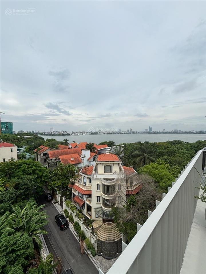 Hot hot siêu phẩm apartment dịch vụ view hồ tây quảng khánh 100m2 9t mt 10m, chỉ 118 tỷ