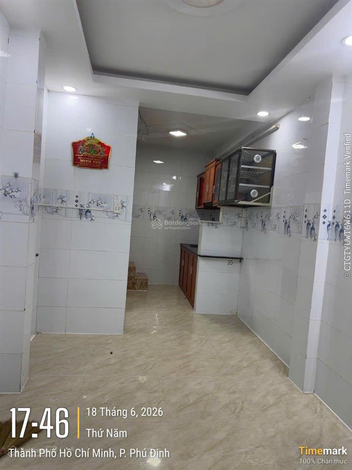 Cần bán nhà hẻm bình đông phường phú định (p14  quận 8 củ)