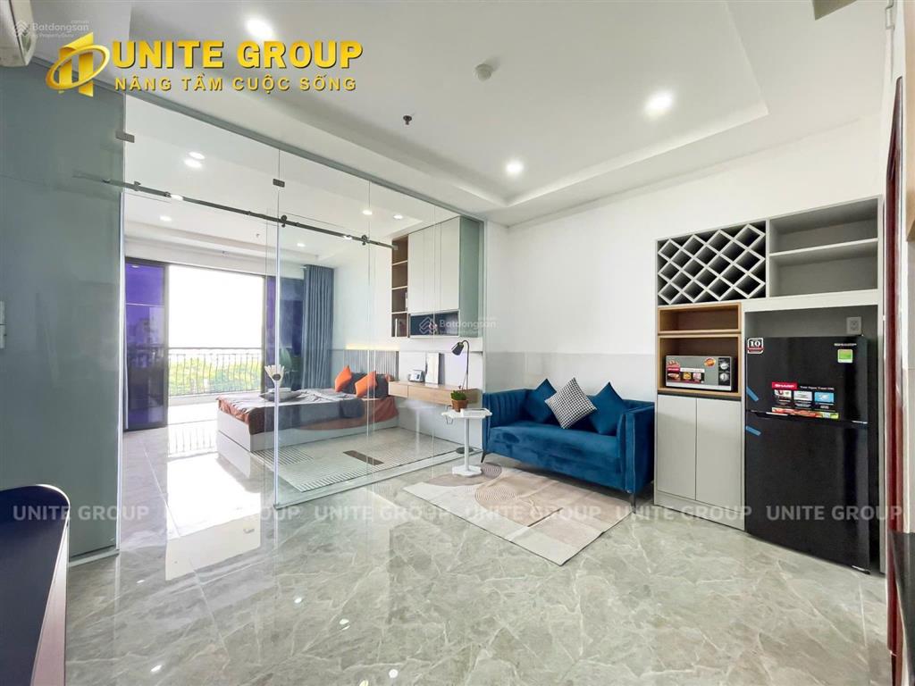 Căn hộ dịch vụ q7  1pn  có thang máy, không chung chủ  thuận tiện qua q1, q4