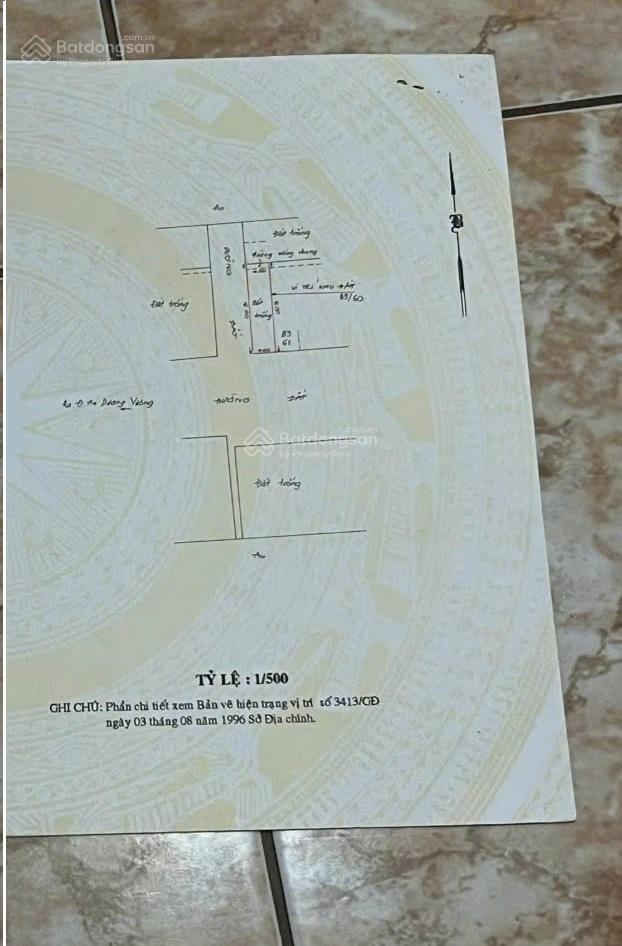 Bán đất thổ cư 4x16m lô góc 2 mt hẻm 10m an dương vương, sổ hồng riêng, xdtd giá chỉ 6,45 tỷ (tl)