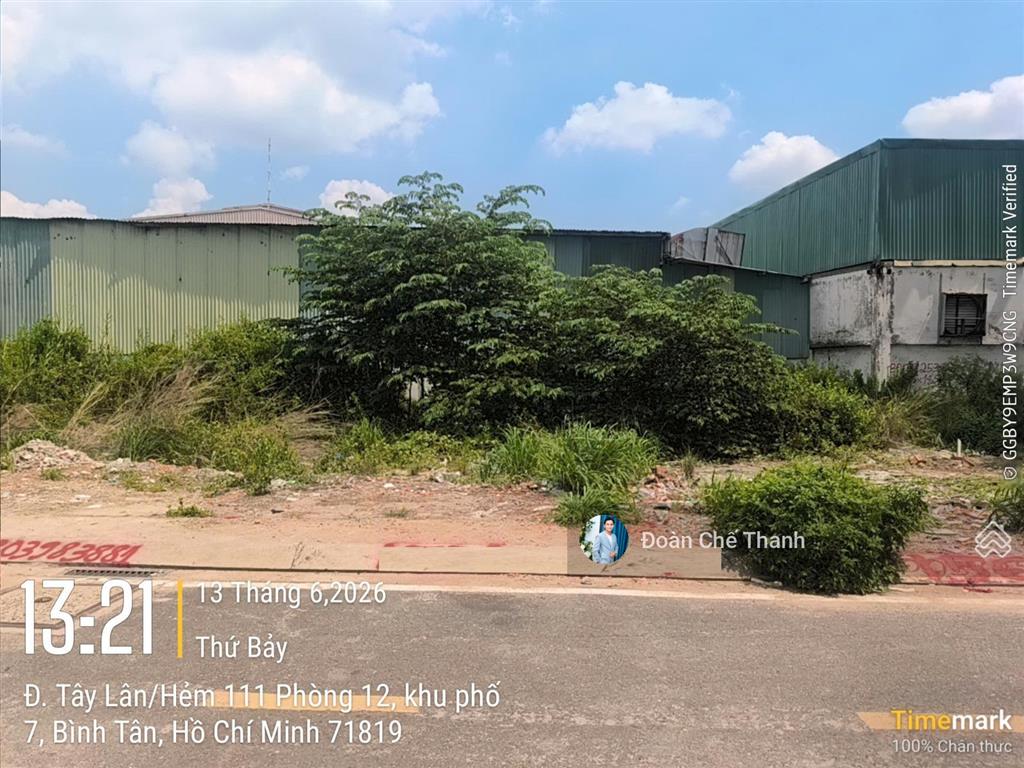 Bán gấp trong tháng hẻm 111 tây lân dt 4m x 18m (hậu 4,2m), sổ hồng riêng, đường 7m, 4,2 tỷ tl