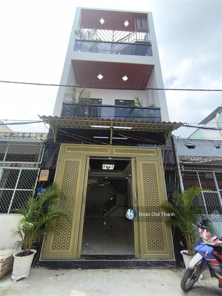 Nhà mới ngay ngã 4 bốn xã|chỉ 6,6tỷ (tl)| 56m2  3 lầu  4pn,5wc|lk 1011, full nội thất|0903 983 ***