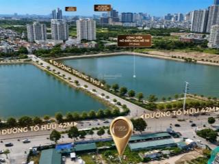 Sở hữu suất ngoại giao 100m² đất vàng view hồ điều hòa tại central lakeside trung văn, mỗ lao