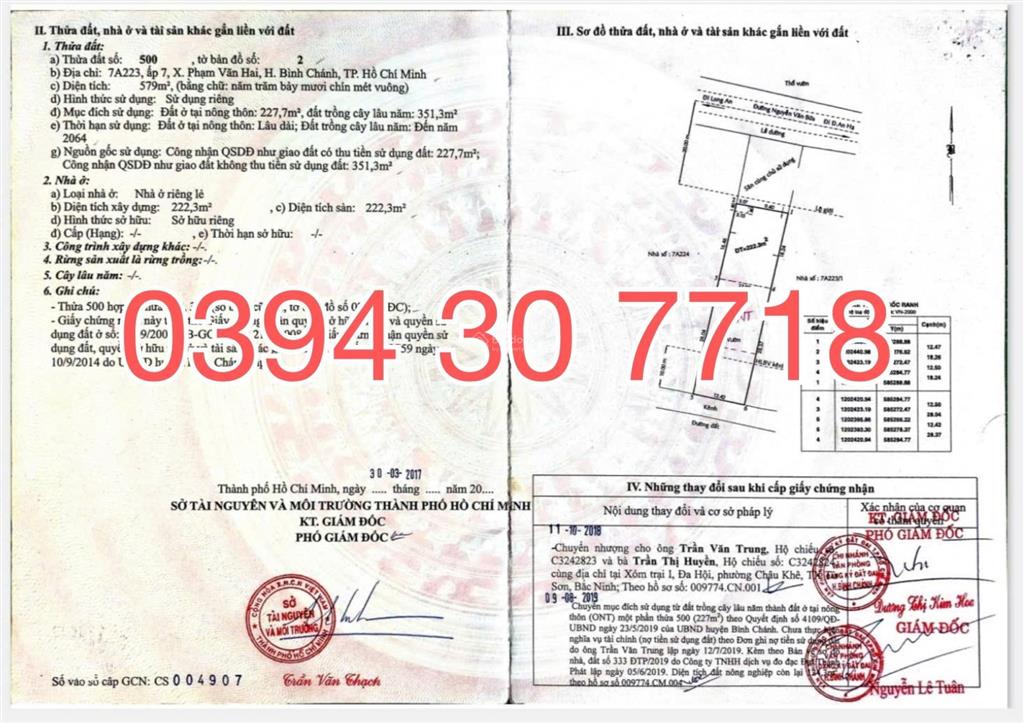Bán kho, xưởng mặt tiền đường tại 7a223, nguyễn văn bứa, xã phạm văn hai, hcm  16 tỷ  579 m2
