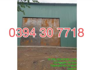 Bán kho, xưởng mặt tiền đường tại 7a223, nguyễn văn bứa, xã phạm văn hai, hcm  16 tỷ  579 m2