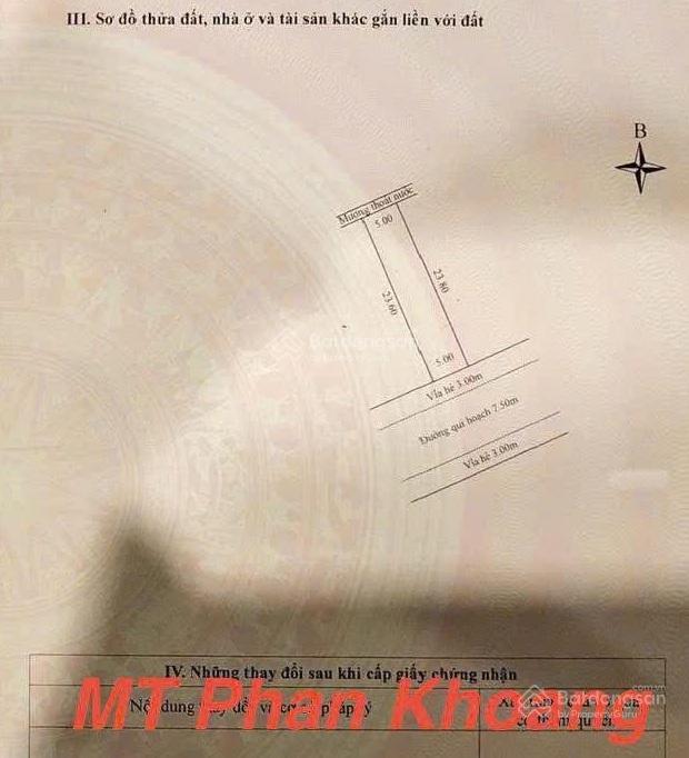 Đất phan khoang  118m2  lô đẹp giá tốt!