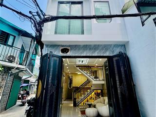 Nhà đẹp nội thất cao cấp hẻm xe hơi âu dương lân 3 tầng + st  nhỉnh 5 tỷ