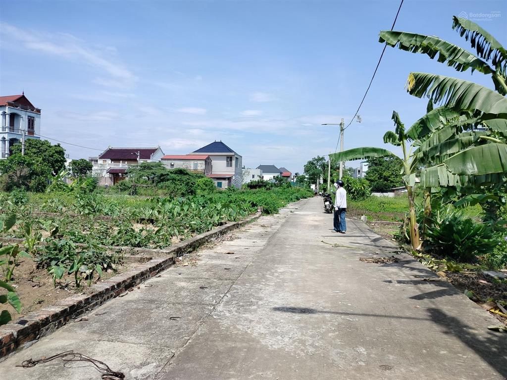 Bán đất 50m nở hậu quang minh mê linh sổ đỏ chính chủ