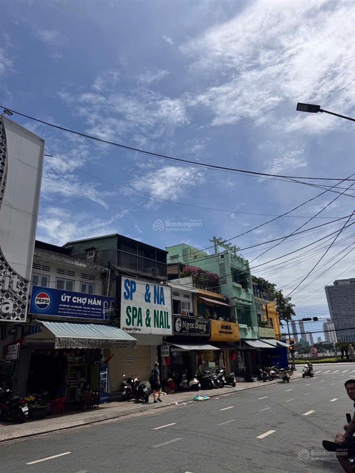 Hàng hiếm mặt chợ hàn  nguyễn thái học nhà 7 tầng có hđ thuê 90tr/th