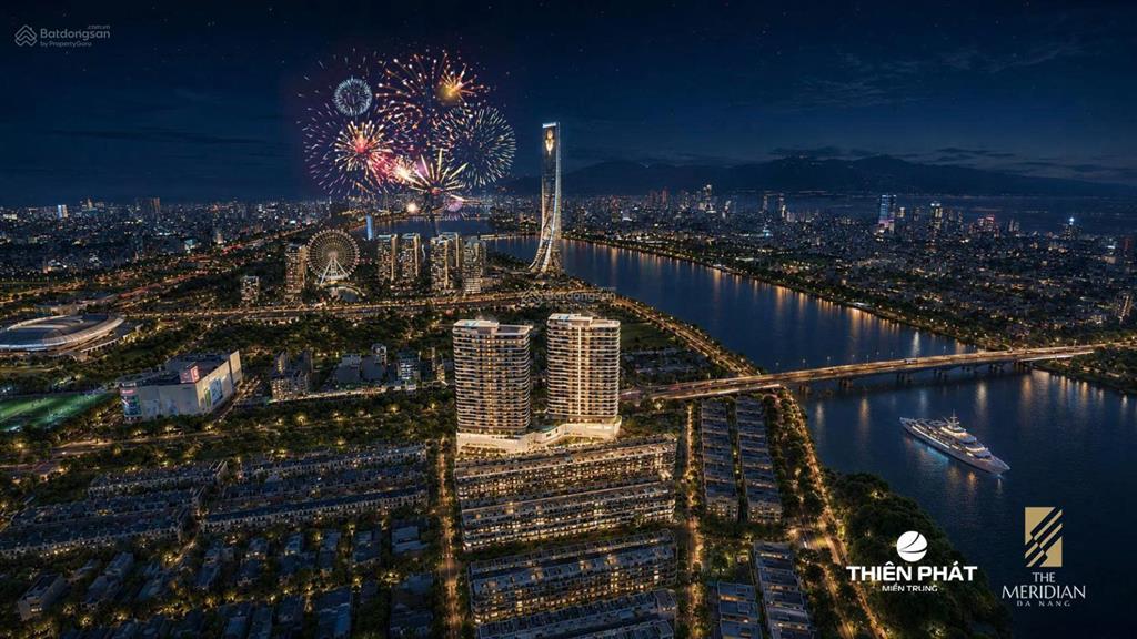 Ra mắt căn hộ tại the meridian ngay trung tâm đà nẵng, 4,4 tỷ vnd, 48,61m2, 1pn, 1wc