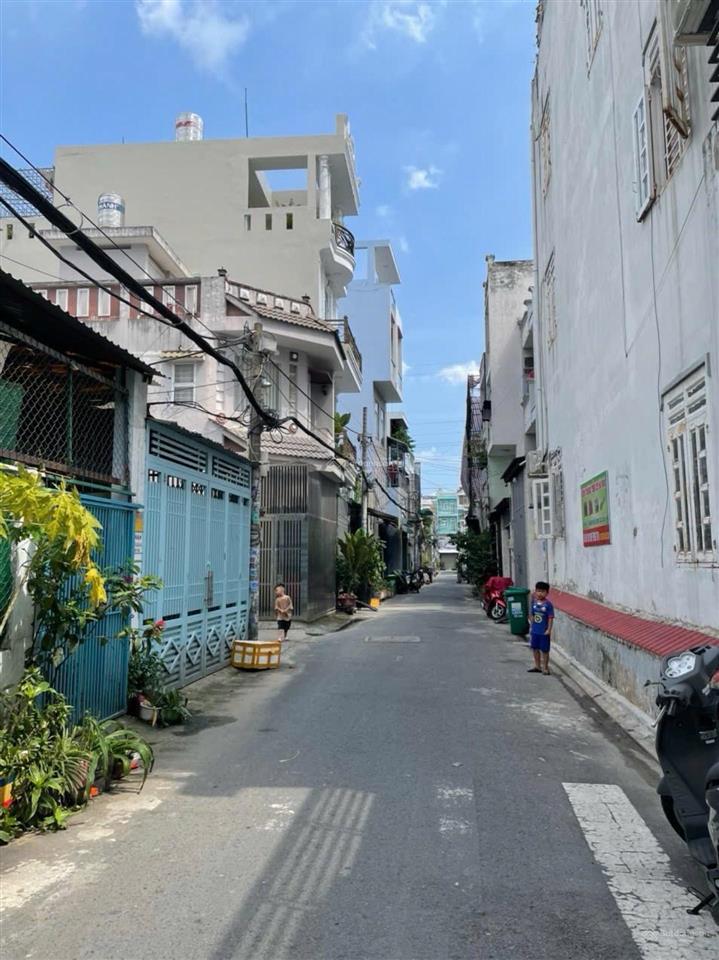 Bán gấp nhà mt đường số 6  4x12  48m²  kề bên lê văn quới