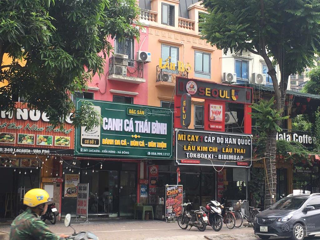 Bán bt liền kề lacasta văn phú, lô góc, gần công viên, kinh doanh đắc địa. giá 24,7 tỷ