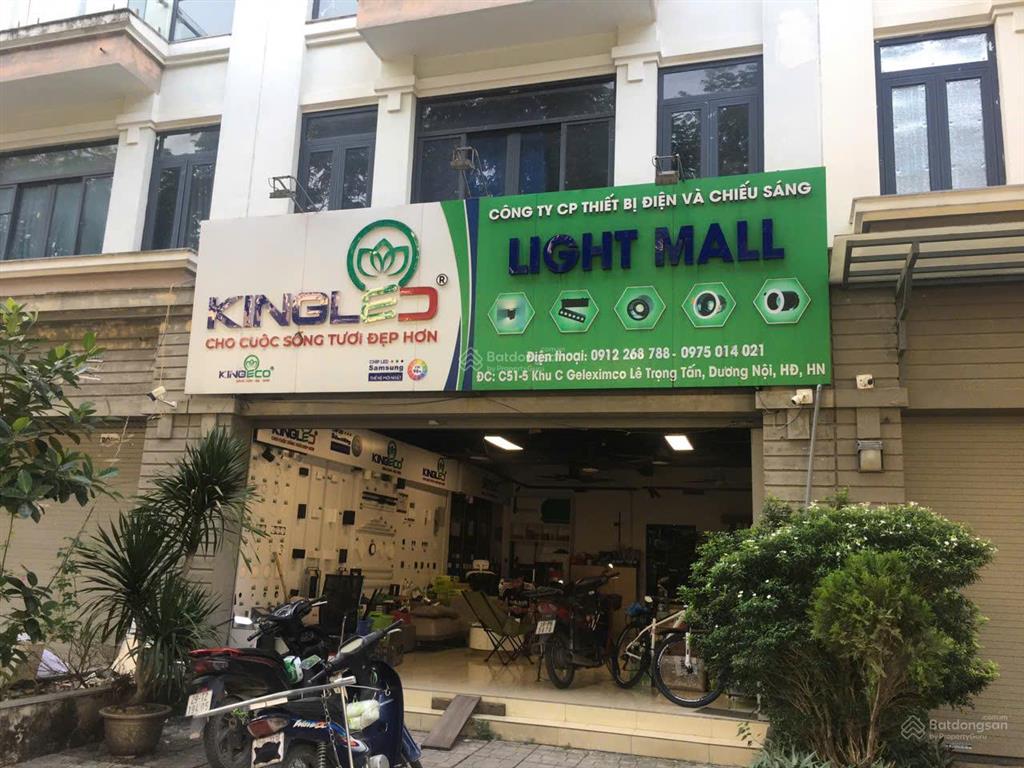 Bán nhà lk vị trí kd đắc địa tại khu c gleximco lê trọng tấn hà đông. giá 21,3 tỷ