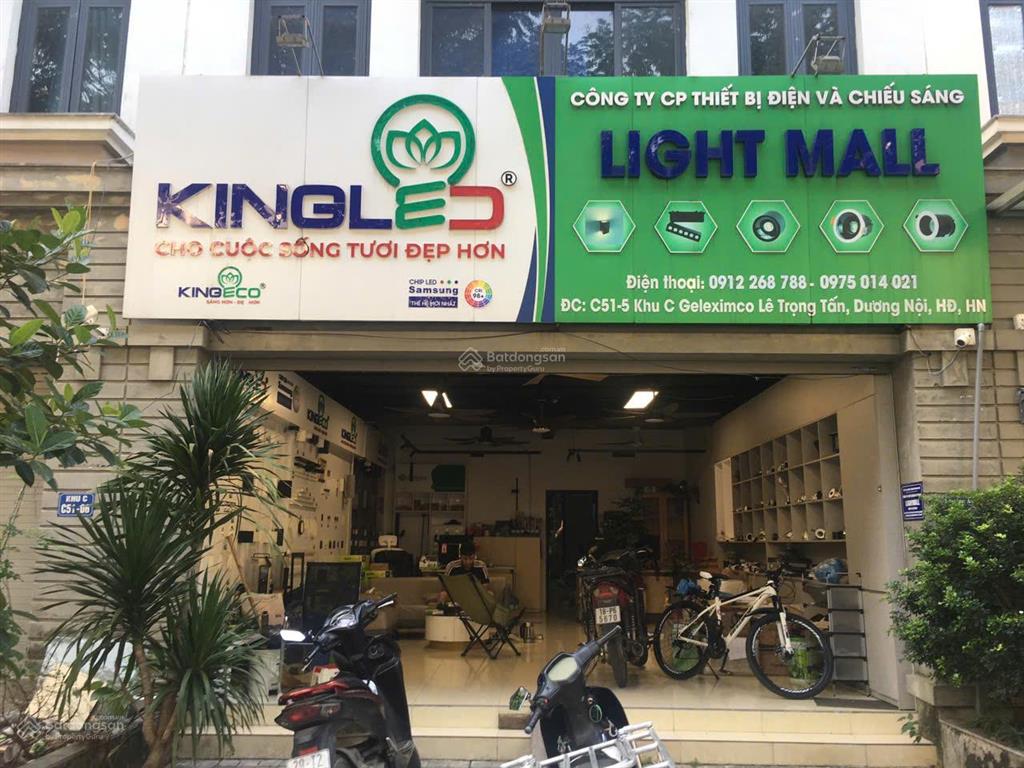 Bán nhà lk vị trí kd đắc địa tại khu c gleximco lê trọng tấn hà đông. giá 21,3 tỷ