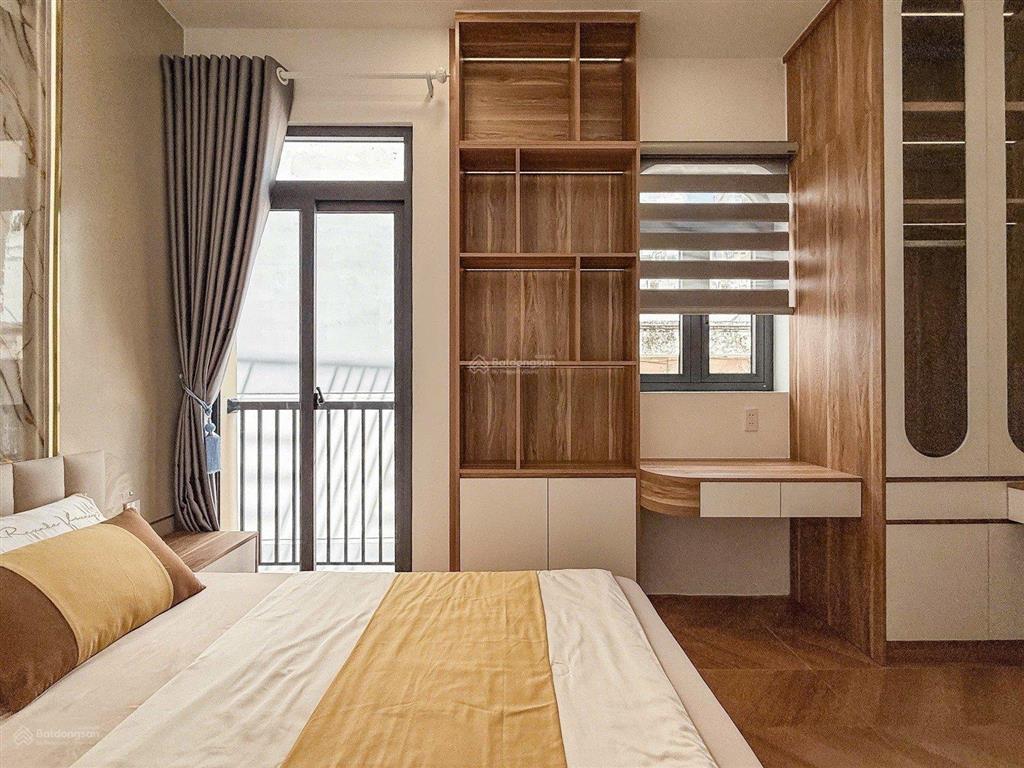 Siêu phẩm thích quảng đức  phú nhuận  19.4m2  4 tầng  hẻm ba gác sát hẻm xe hơi  5.45 tỷ