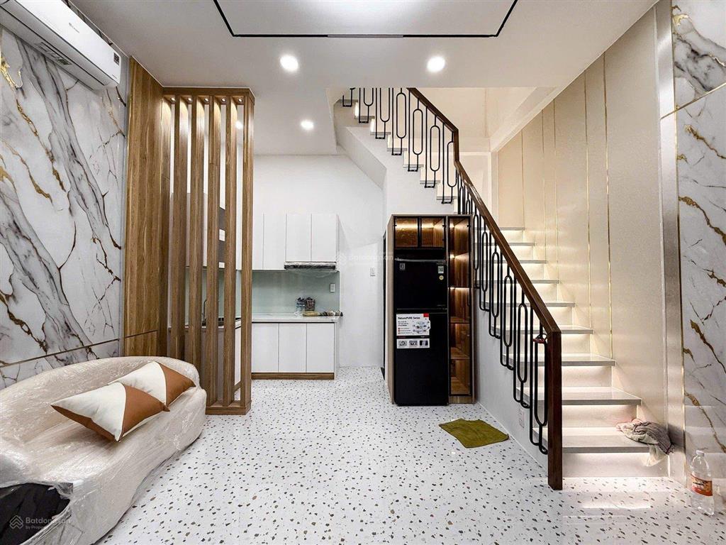 Siêu phẩm thích quảng đức  phú nhuận  19.4m2  4 tầng  hẻm ba gác sát hẻm xe hơi  5.45 tỷ