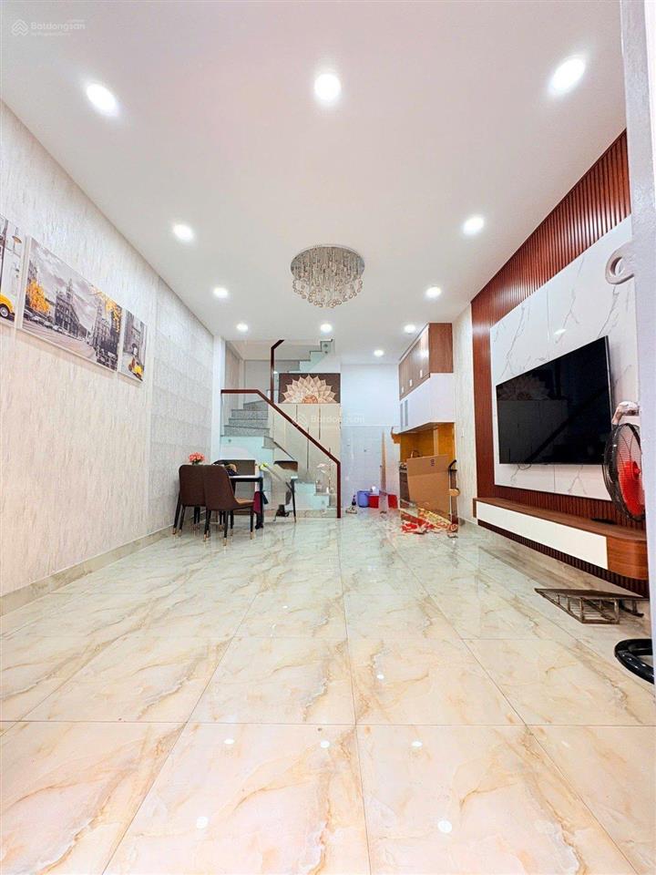 Bán nhà phú nhuận 4.1m x 8m (31m²)  4 tầng | hẻm gần 3m | 6.55 tỷ | vào ở ngay  tặng nội thất