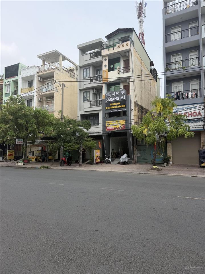 Bán nhà mặt tiền tạ quang bửu dt 4x20m 5 tầng lầu
