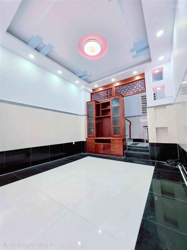 Bán nhà 3,7m dài 7m, 2 lầu, hẻm 258// đường bông sao p5q8