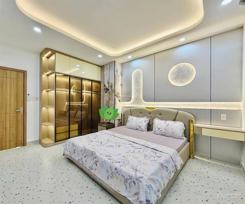Chỉ 3tỷ350 có ngay nhà đep đường ôtô bùi hữu nghĩa  bình thạnh, cho thuê 24tr, gần chợ bà chiểu