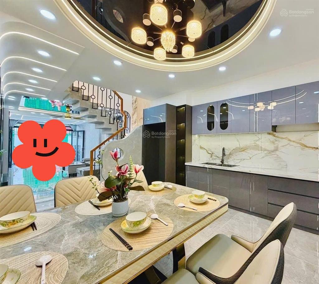 Chỉ 3tỷ350 có ngay nhà đep đường ôtô bùi hữu nghĩa  bình thạnh, cho thuê 24tr, gần chợ bà chiểu