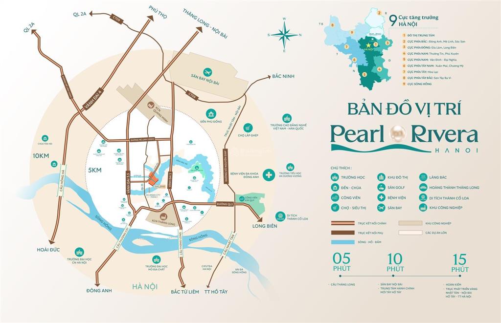 Nhận booking phân khu bạch ngọc dự án pearl rivera hà nội  làng hoa mê linh  sổ hồng 100%