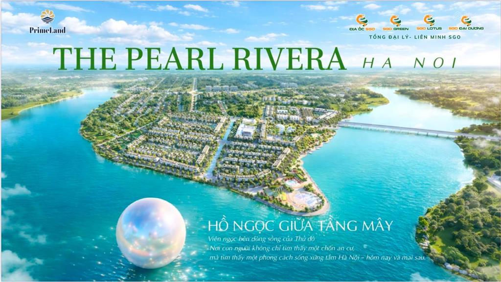 Nhận booking phân khu bạch ngọc dự án pearl rivera hà nội  làng hoa mê linh  sổ hồng 100%