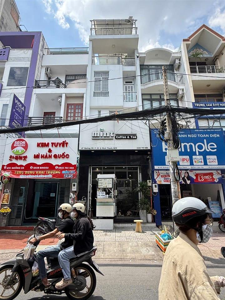 Chính chủ cho thuê mặt tiền đường d5, q. bình thạnh, 20 triệu/tháng, 40m2