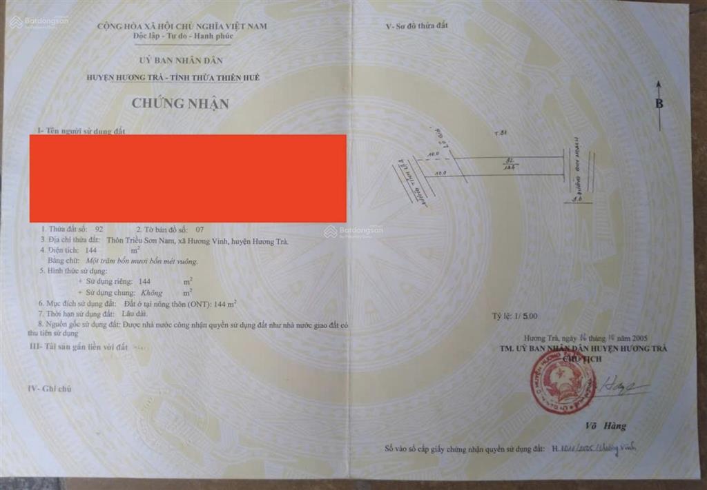 Bán đất mặt tiền đường trần tiễn thành (tỉnh lộ 4 cũ), 4,5 tỷ, 288 m2, giá cực chất, uy tín