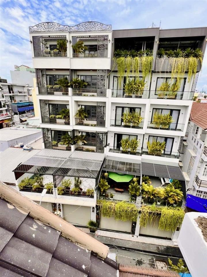 Mặt tiền gò vấp gần công viên làng hoa  68m2 vuông  5 tầng mới full nội thất  chỉ 8 tỷ 8 tl