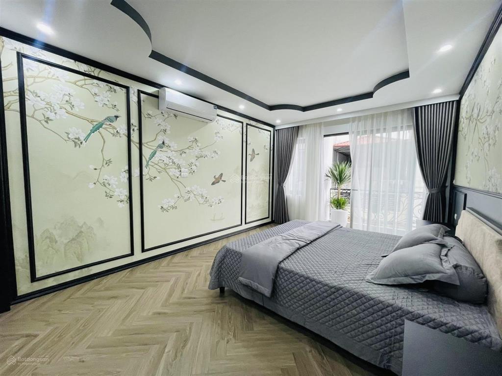 Nhà nguyễn an ninh hoàng mai ngõ nông gần phố 20m ra oto 50m2 7 tầng thang máy 4.5m mt ở ngay 13.9t