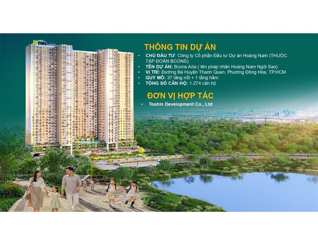 Căn hộ bcons aria giá tốt, nhận ngay 1,5 chỉ vàng