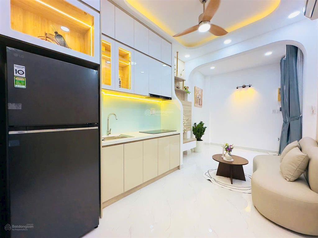 Bán nhà đẹp full nội thất cách mặt tiền nguyễn văn đậu 30m, 2 tầng, 32m2 giá 5,45 tỷ (tl chính chủ)