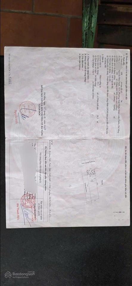 Mình chính chủ cần bán nhà cấp bốn 2 mặt tiền đường nguyễn như hạnh p. hòa minh, q. liên chiểu